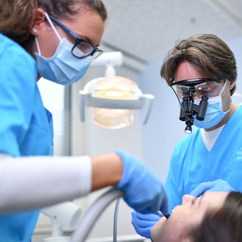 Zahnarztpraxis RHEIN WEISS Mainz Anästhesie Behandlung