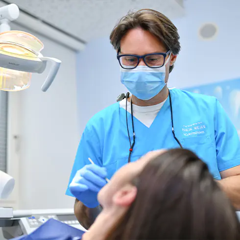 Zahnarztpraxis RHEIN WEISS Mainz Oralchirurgie Behandlung